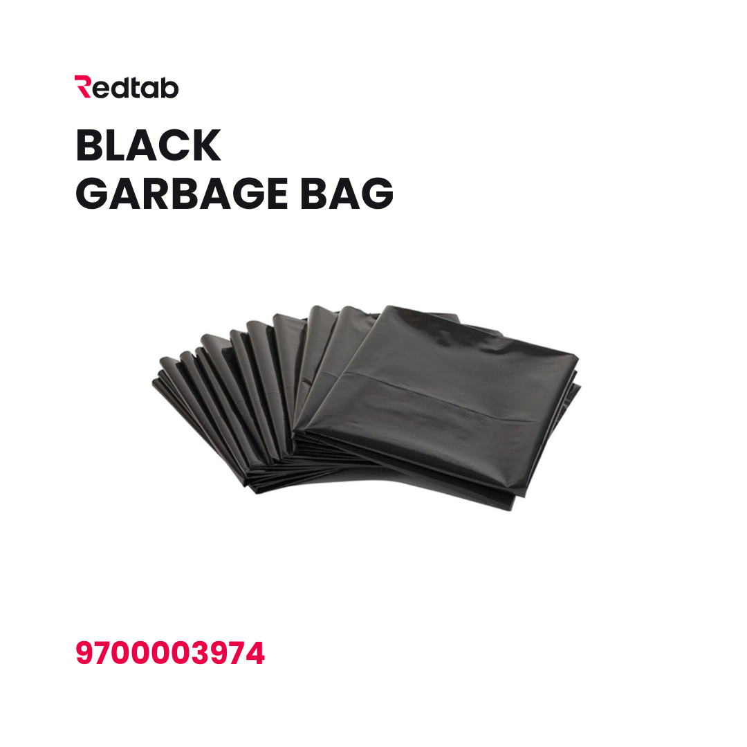 Black Garbage Bag