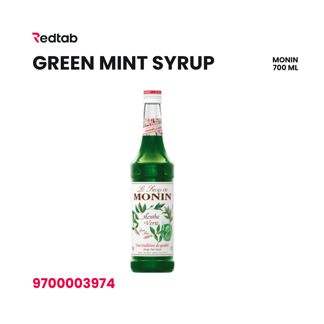 Green Mint Syrup (700 ml)