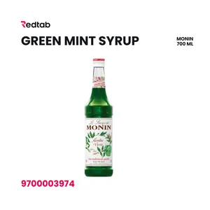 Green Mint Syrup (700 ml)