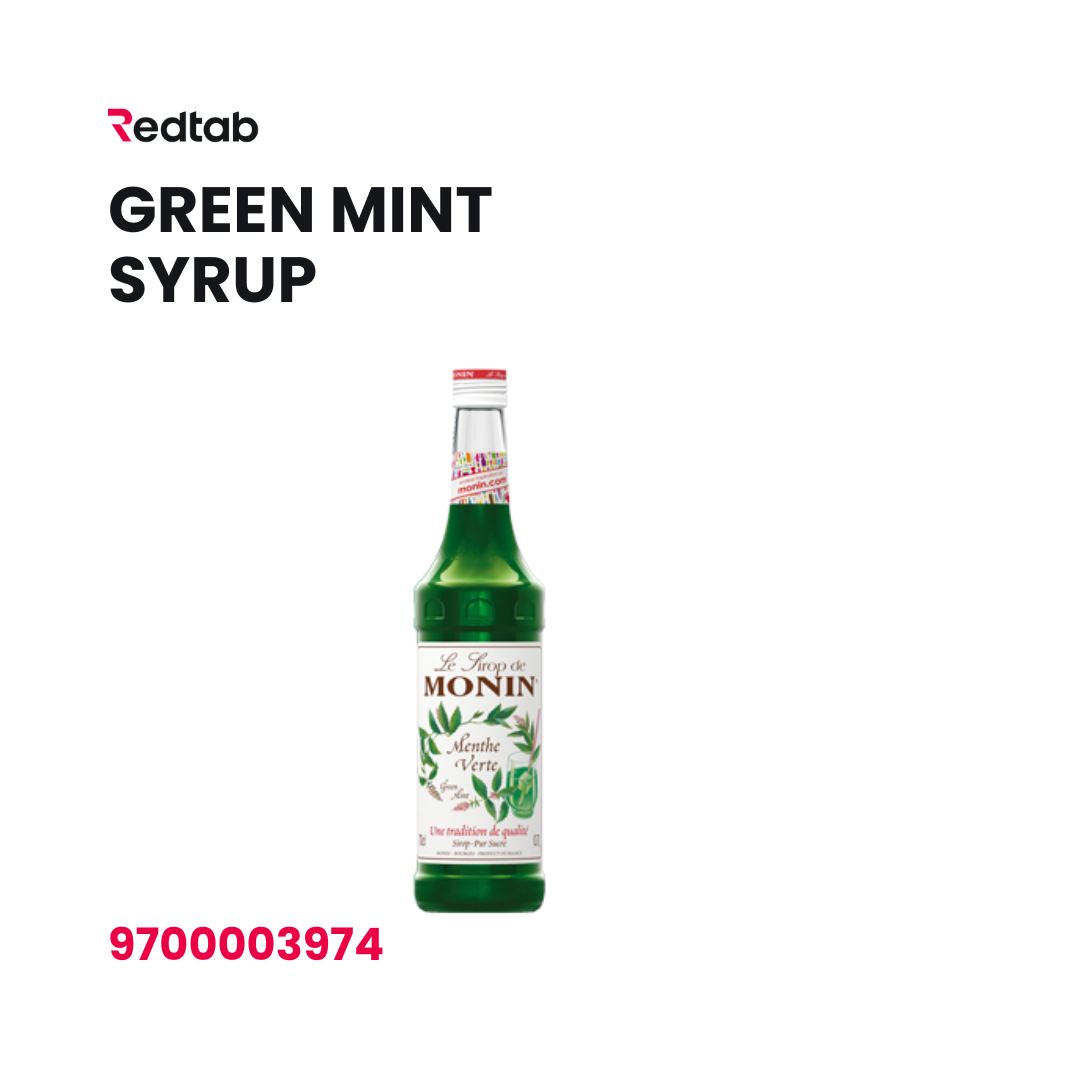 Green Mint Syrup (700 ml)