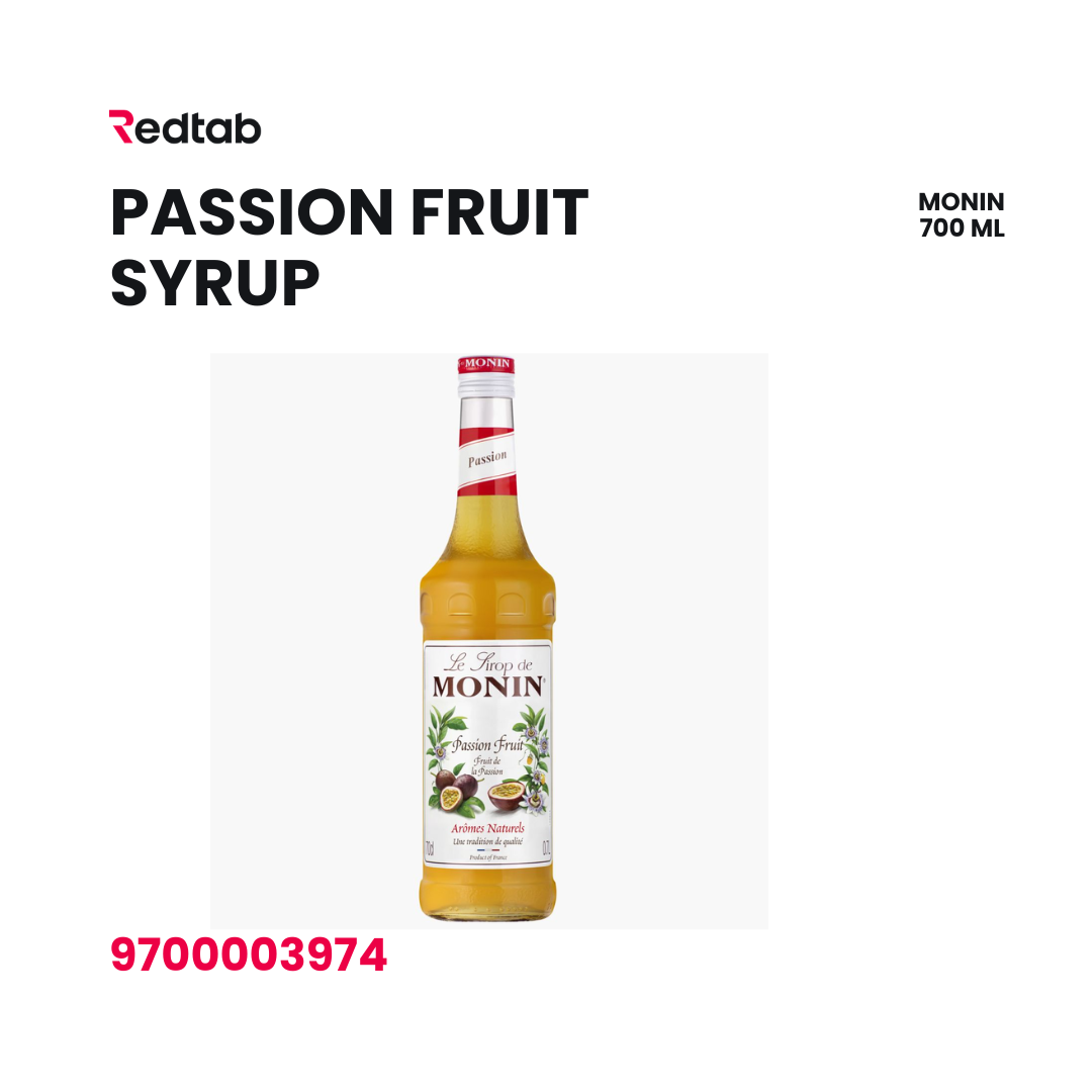 Passion Fruit Syrup (700 ml)