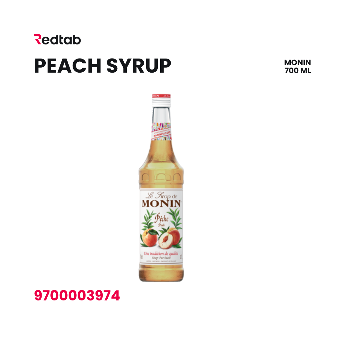 Peach Syrup (700 ml)