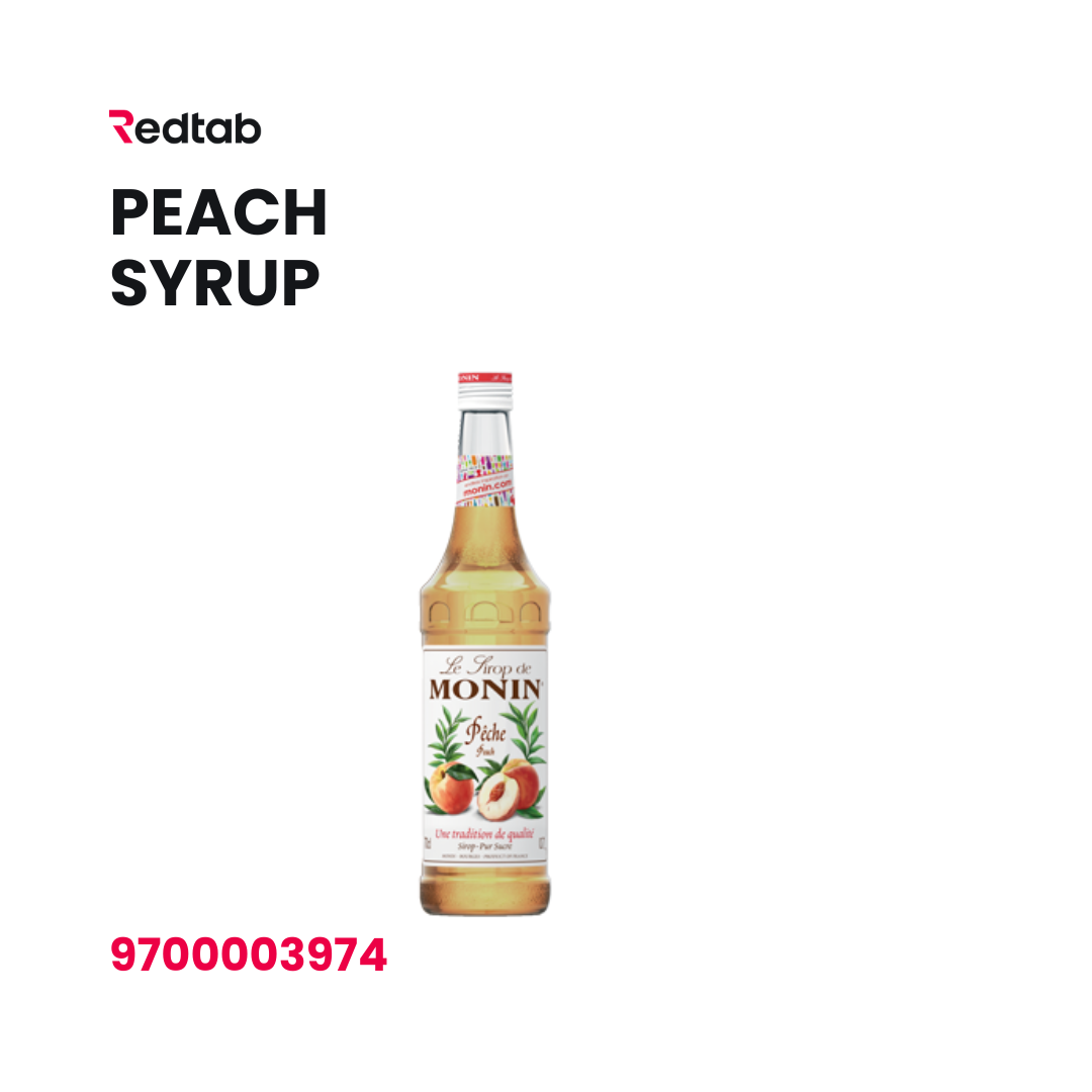 Peach Syrup (700 ml)